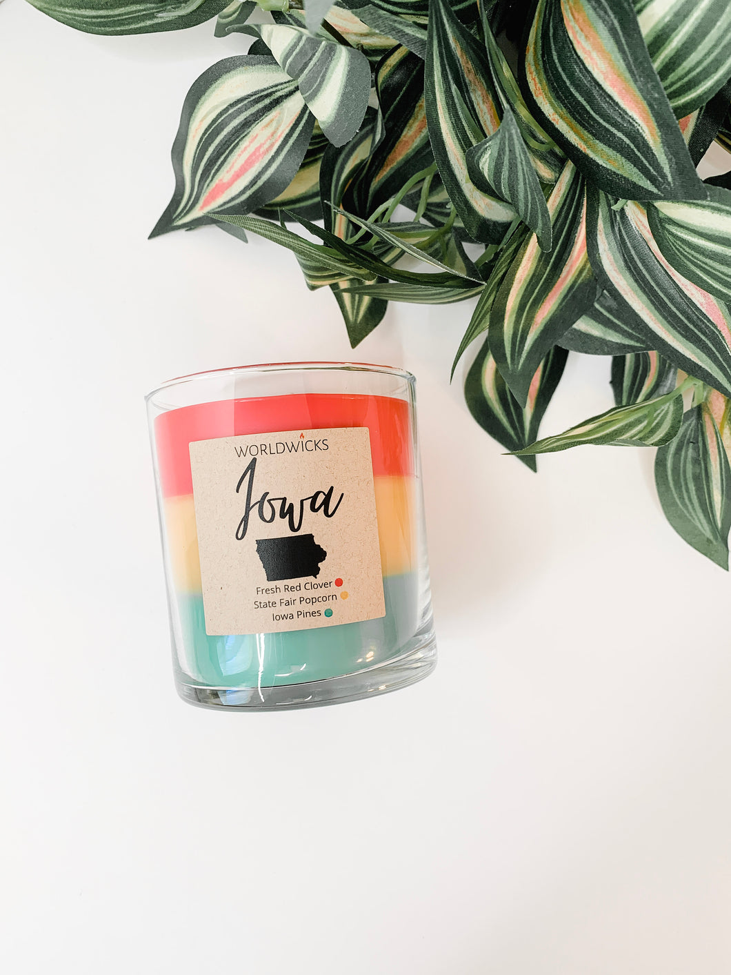 Iowa Triple Scented Candle