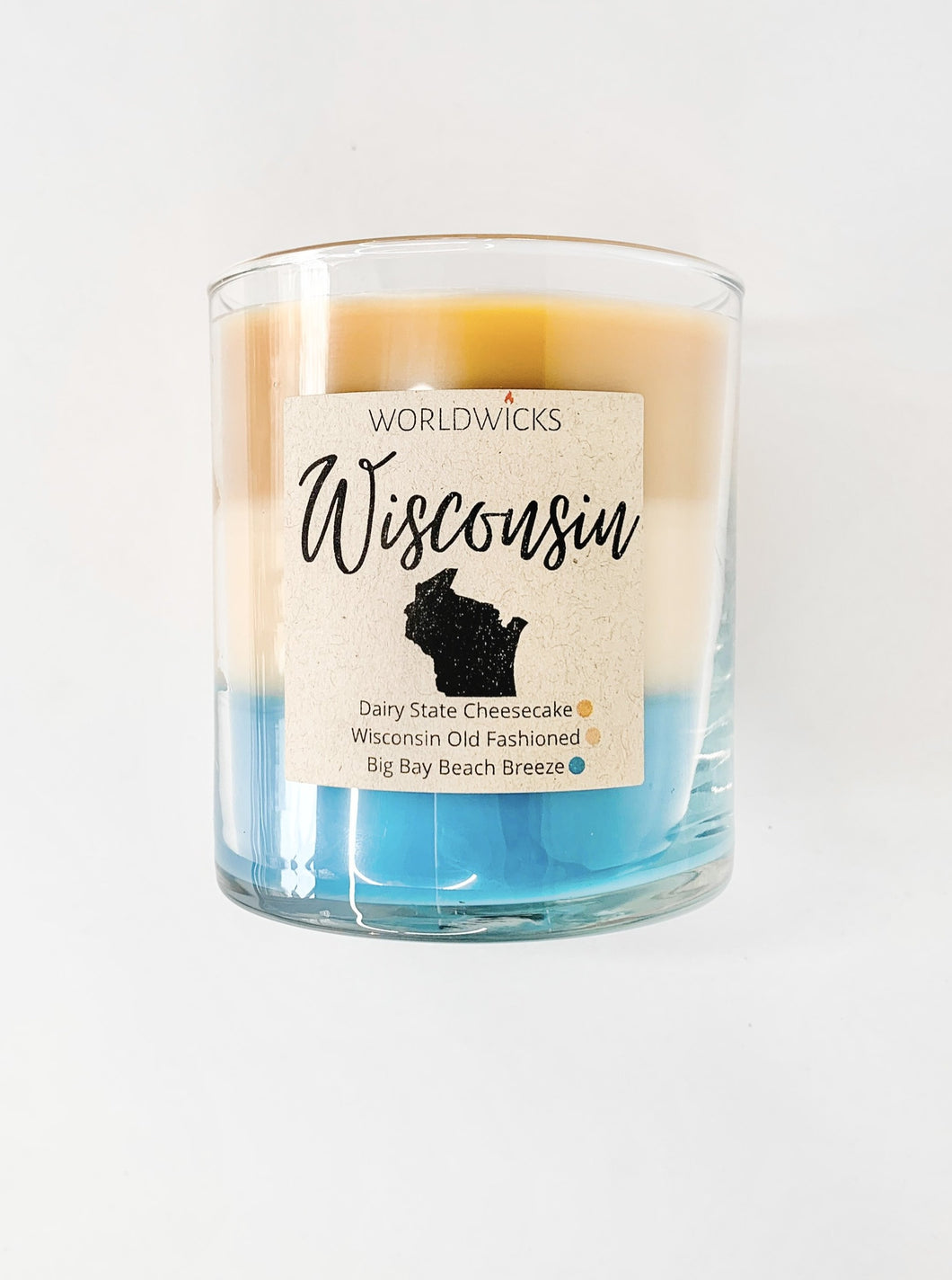 Wisconsin Triple Scented Candle