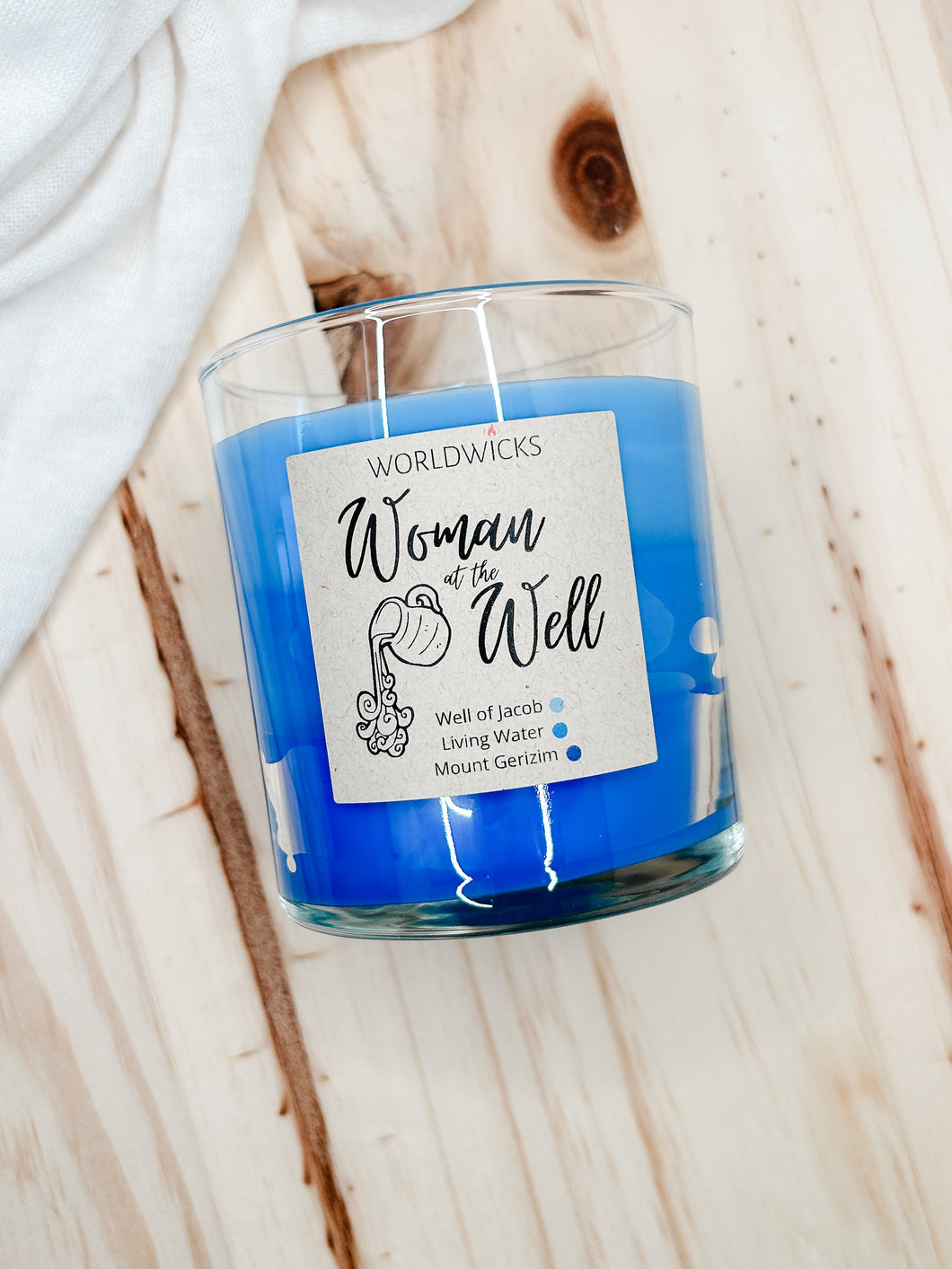 Woman at the Well, the Samaritan is Triple Scented Candle