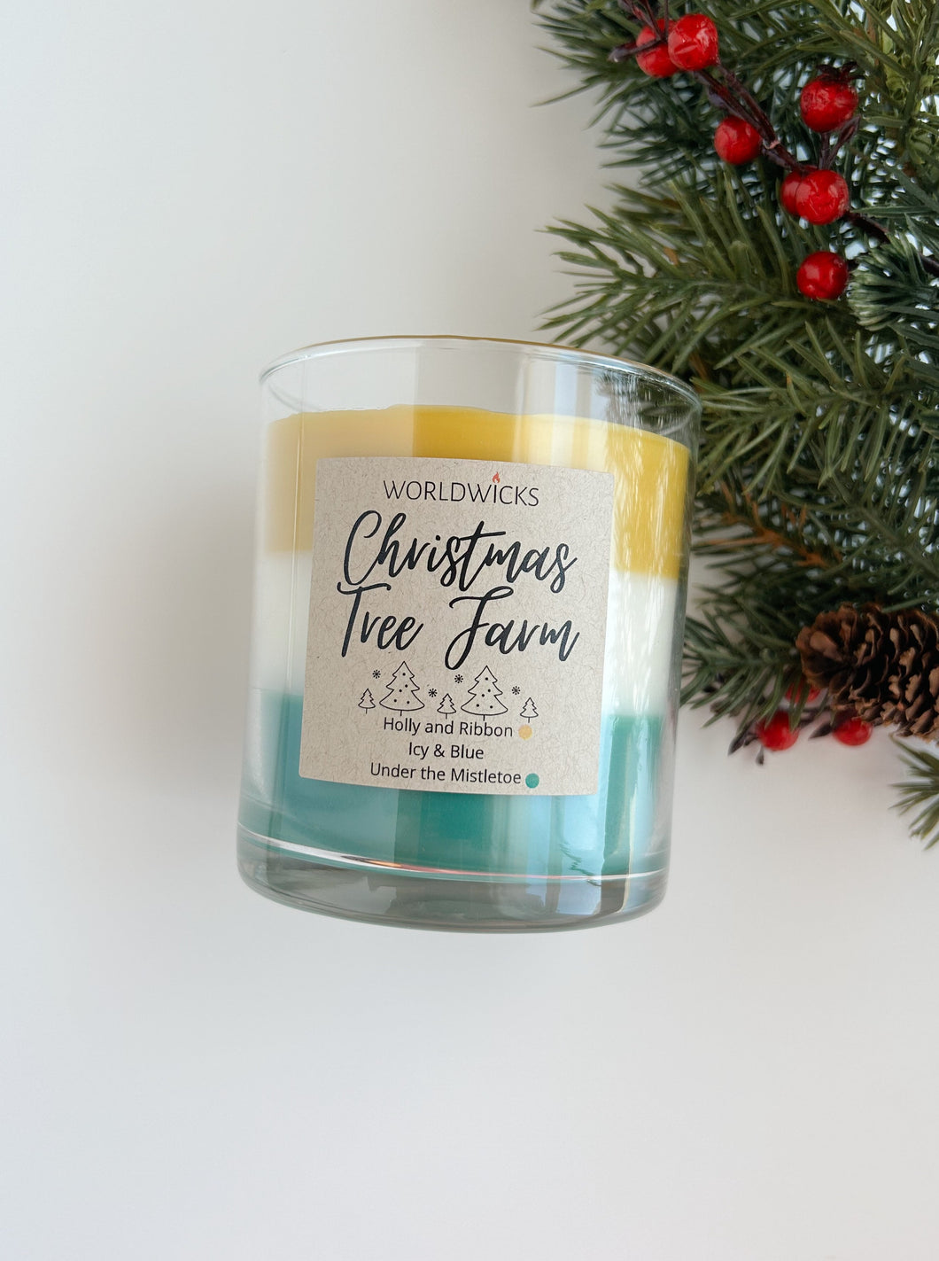 Christmas Tree Farm Taylor Swift Inspired Christmas Candle