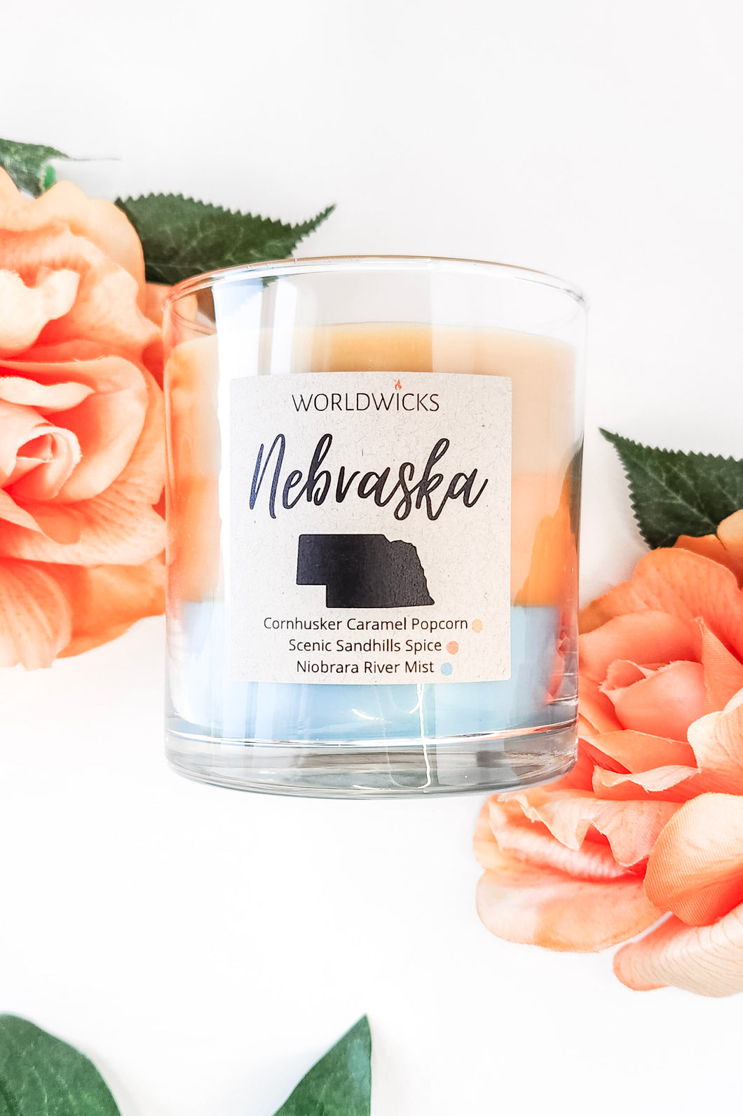 Nebraska Triple Scented Candle