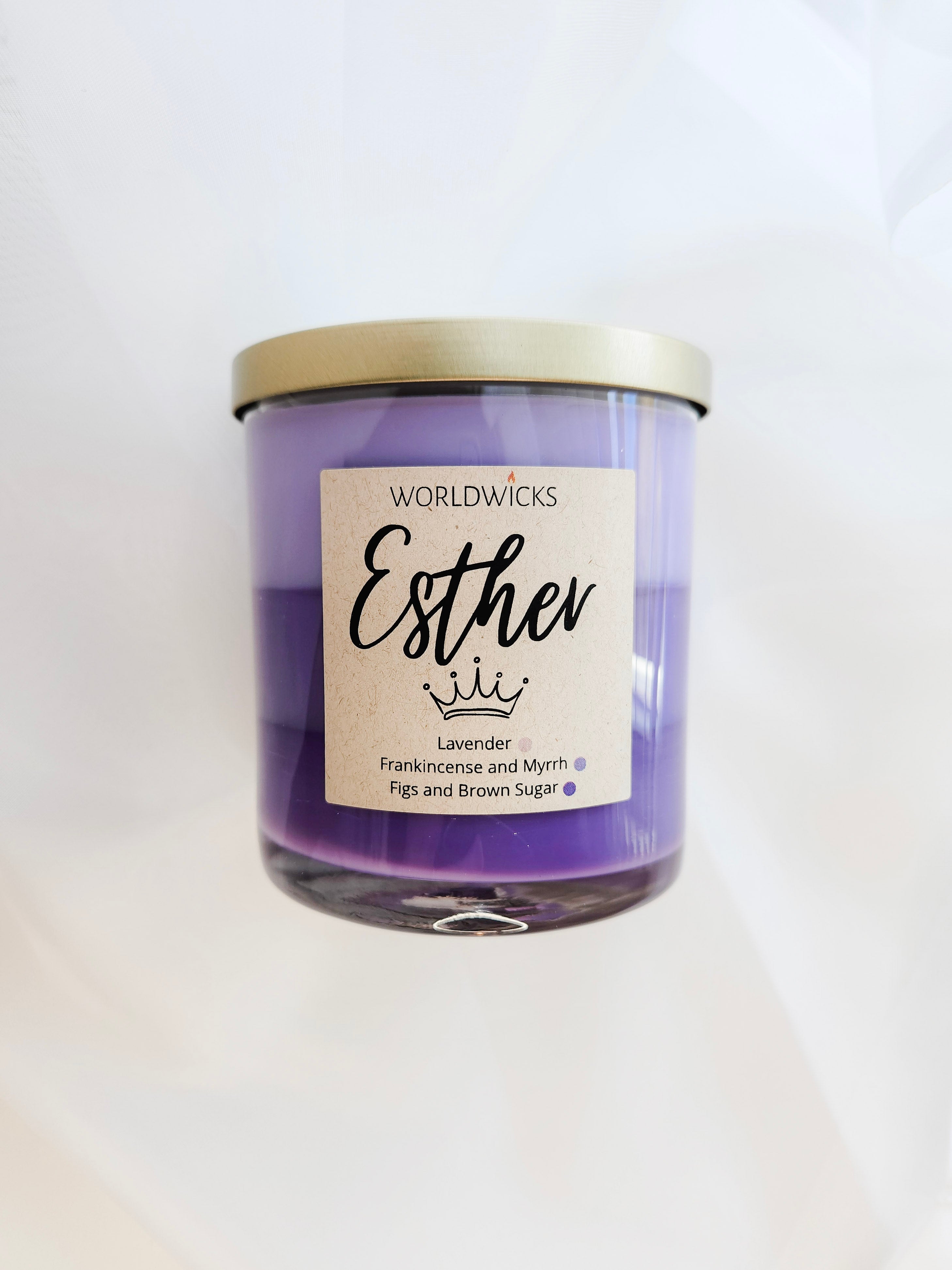 Esther, Queen of Persia Triple Scented Candle – WorldWicks Candles