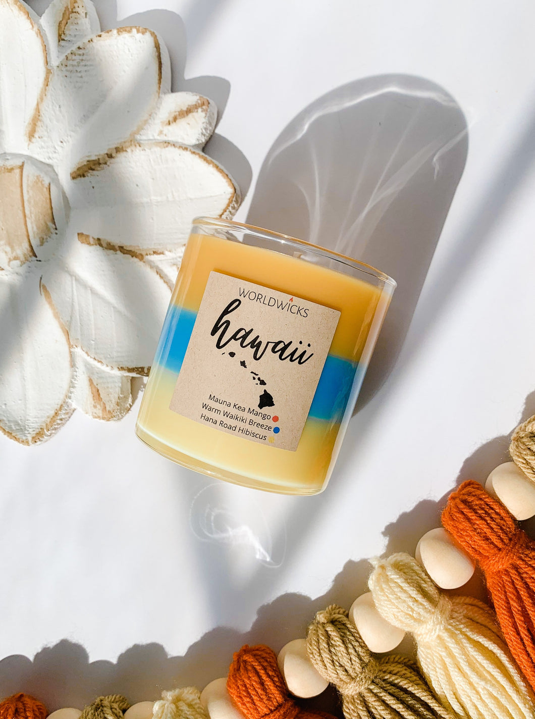 Hawaii Triple Scented Candle