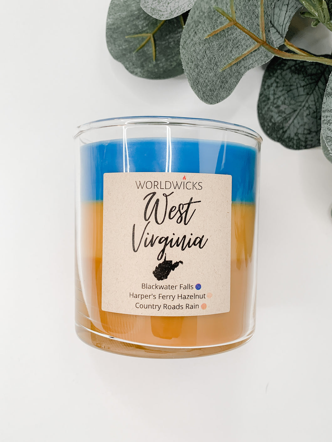 West Virginia Triple Scented Candle