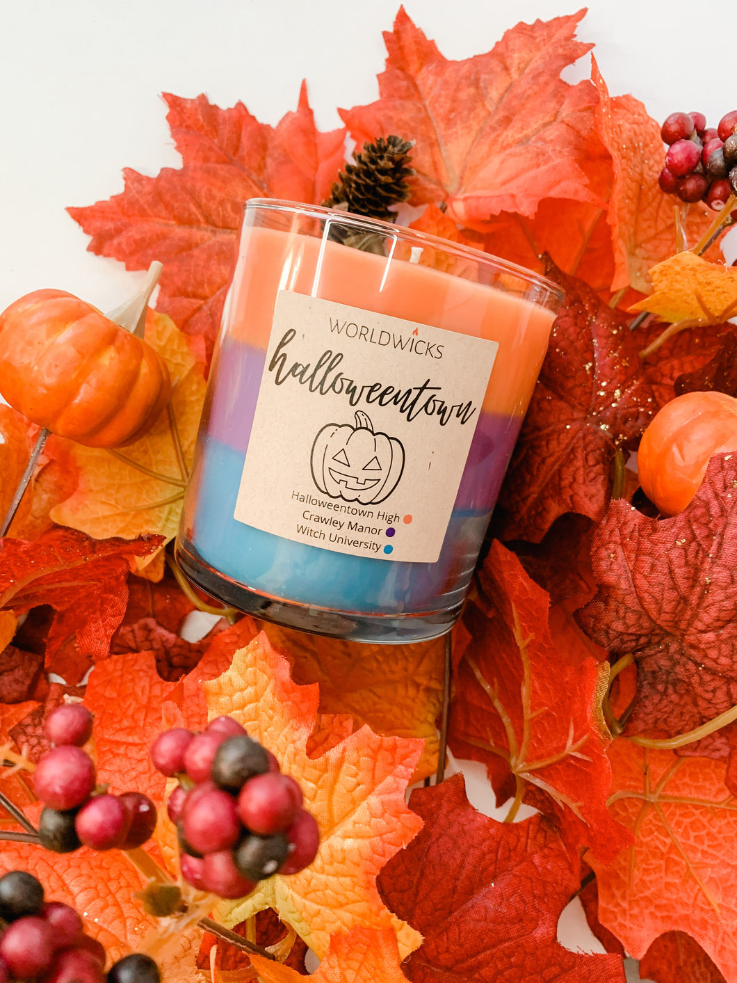 Halloweentown Inspired Triple Scented Candle