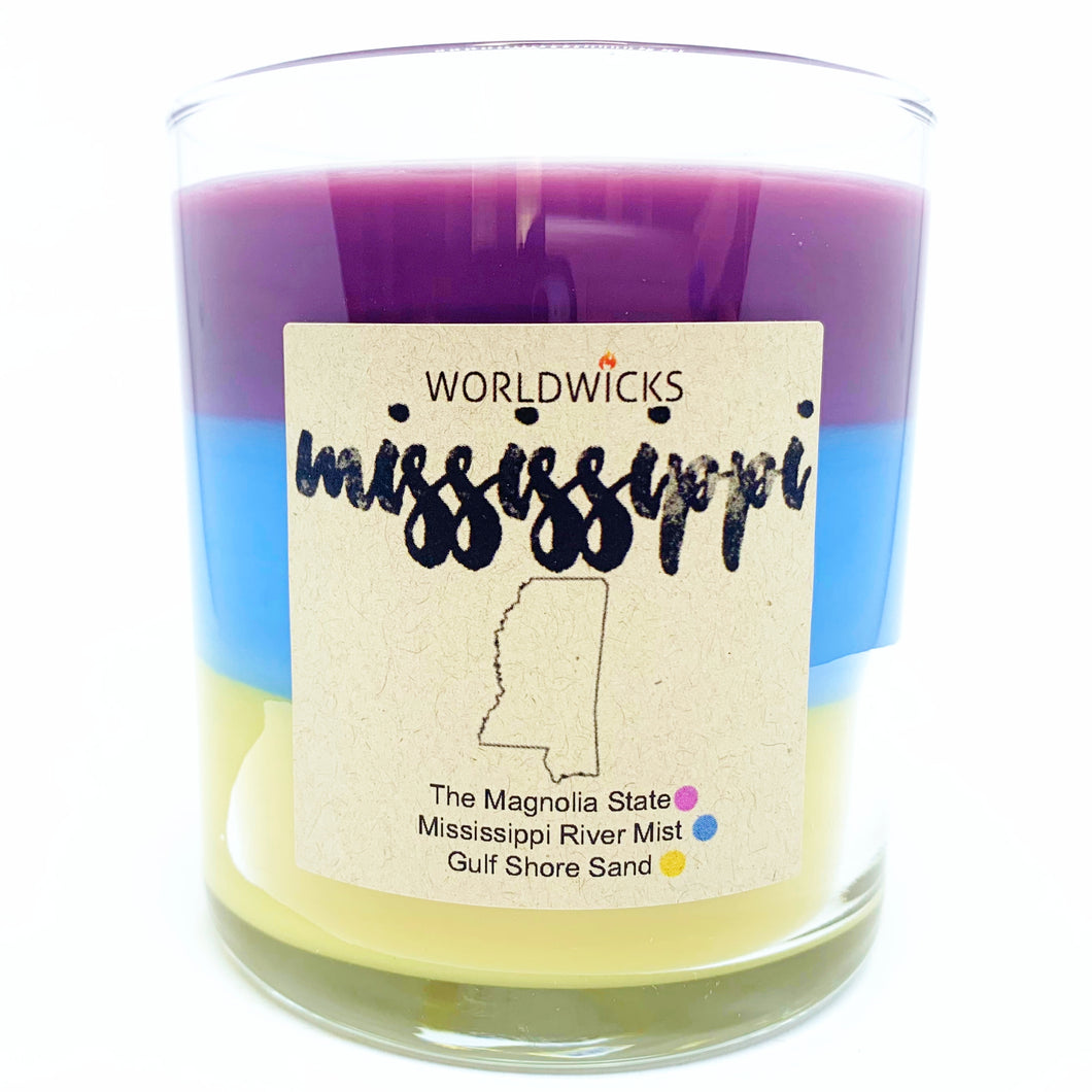 Mississippi Triple Scented Candle
